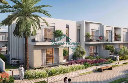 Outdoor House image for: Townhouse - 3 Bedrooms - 3 Bathrooms for sale in Greenview - EMAAR South - Dubai South (Dubai World Central) - Dubai, Image 1