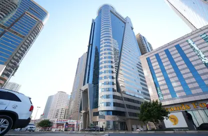 Office Space - Studio - 2 Bathrooms for rent in Robot Park Tower - Al Khan - Sharjah