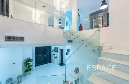 Stairs image for: Villa - 5 Bedrooms - 6 Bathrooms for rent in Calida - Victory Heights - Dubai Sports City - Dubai, Image 1
