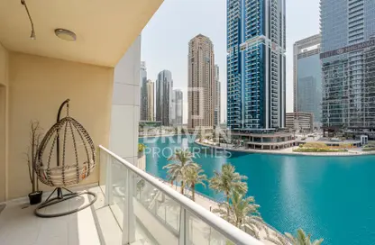Apartment - 1 Bedroom - 1 Bathroom for rent in Lake View Tower - JLT Cluster B - Jumeirah Lake Towers - Dubai