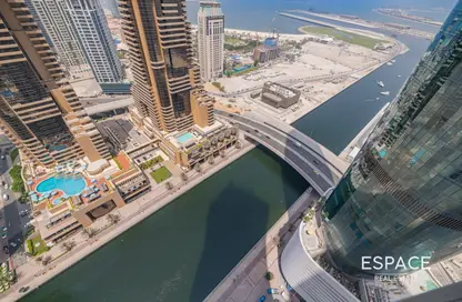 Apartment - 1 Bedroom - 2 Bathrooms for rent in Cayan Tower - Dubai Marina - Dubai