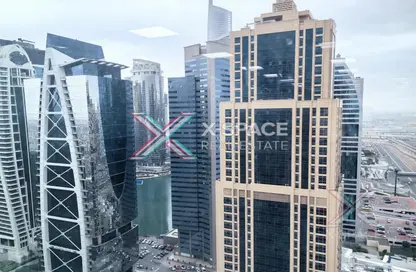 طابق كامل - استوديو للايجار في برج الريف - (JLT) مجمع O - أبراج بحيرة الجميرا - دبي