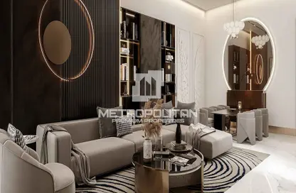 Living Room image for: Apartment - 1 Bedroom - 1 Bathroom for sale in Viewz 1 by Danube - Viewz by DANUBE - Jumeirah Lake Towers - Dubai, Image 1