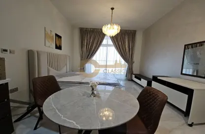 Dining Room image for: Apartment - 1 Bathroom for rent in Jewelz by Danube - Arjan - Dubai, Image 1