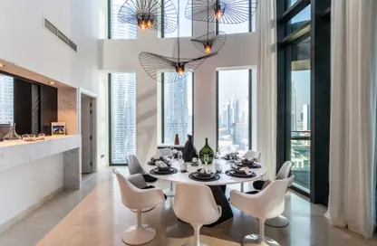 Penthouse - 5 Bedrooms - 5 Bathrooms for rent in Burj Vista 2 - Burj Vista - Downtown Dubai - Dubai
