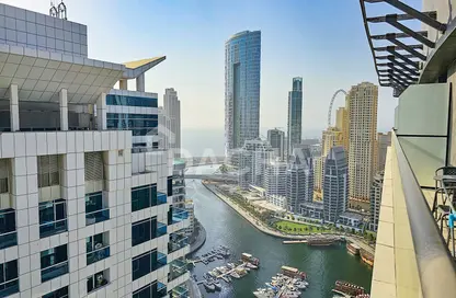 Outdoor Building image for: Apartment - 1 Bedroom - 1 Bathroom for rent in Escan Tower - Dubai Marina - Dubai, Image 1