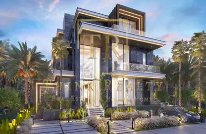 Villa - 6 Bedrooms - 7 Bathrooms for sale in Venice - Damac Lagoons - Dubai