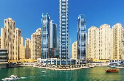 Apartment - Studio - 1 Bathroom for rent in Bay Central West - Bay Central - Dubai Marina - Dubai
