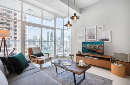 Apartment - 1 Bedroom - 2 Bathrooms for rent in Continental Tower - Dubai Marina - Dubai