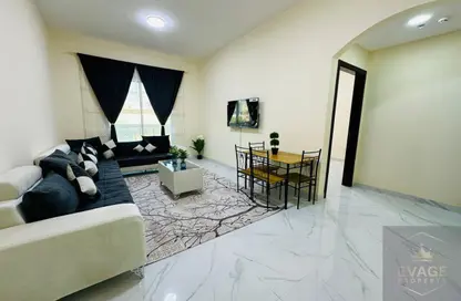 Apartment - 1 Bedroom - 2 Bathrooms for rent in Al Rashidiya Towers - Al Rashidiya - Ajman Downtown - Ajman