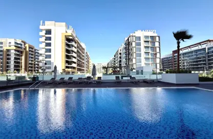 Apartment - Studio - 1 Bathroom for rent in AZIZI Riviera 4 - Meydan One - Meydan - Dubai