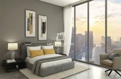 Apartment - Studio - 1 Bathroom for sale in Peninsula Three - Peninsula - Business Bay - Dubai