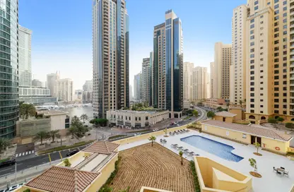 Apartment - 3 Bedrooms - 4 Bathrooms for sale in Rimal 1 - Rimal - Jumeirah Beach Residence - Dubai