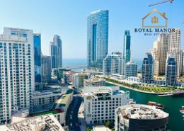 Penthouse - 3 bedrooms - 6 bathrooms for rent in Trident Waterfront - Dubai Marina - Dubai