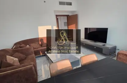 شقة - غرفة نوم - 2 حمامات للايجار في أورينت تاور - البستان - عجمان