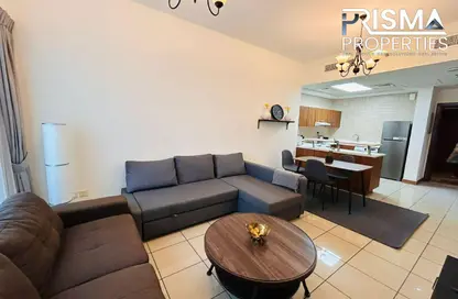 شقة - غرفة نوم - 2 حمامات للايجار في برج سولافا - دبي مارينا - دبي