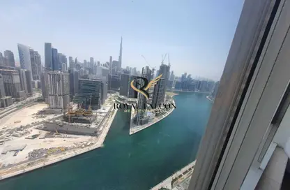 مكتب - استوديو للايجار في برج تشرشل للأعمال - أبراج تشرشل - الخليج التجاري - دبي