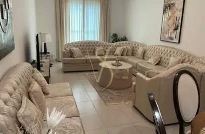 Living Room image for: Apartment - 1 Bedroom - 2 Bathrooms for rent in Al Khail Heights - Dubai, Image 1
