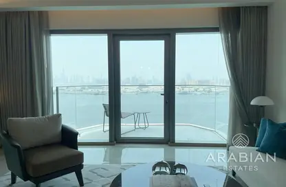 صورة لـ غرفة المعيشة شقة - غرفة نوم - 2 حمامات للايجار في أدريس هاربور بوينت - ميناء خور دبي (ذا لاجونز) - دبي ، صورة رقم 1