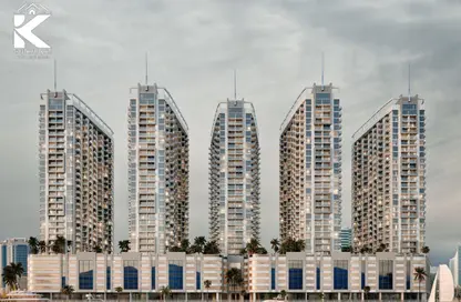 Apartment - 3 Bedrooms - 4 Bathrooms for sale in Ajman Creek Towers - Al Rashidiya 1 - Al Rashidiya - Ajman