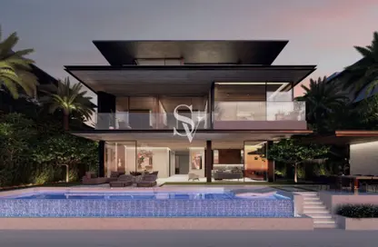 Villa - 7 Bedrooms for sale in Palm Jebel Ali- Frond P - Palm Jebel Ali - Dubai