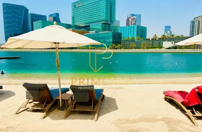 Apartment - 2 Bedrooms - 3 Bathrooms for rent in Beach Rotana - Tourist Club Area - Abu Dhabi