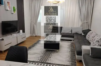 Apartment - 2 Bedrooms - 3 Bathrooms for rent in Orient Towers - Al Bustan - Ajman