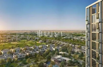 Outdoor Building image for: Apartment - 1 Bedroom - 1 Bathroom for sale in Golfville - Dubai Hills Estate - Dubai, Image 1