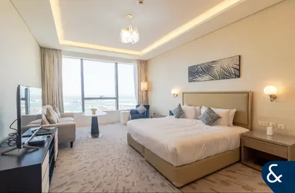 Apartment - Studio - 1 Bathroom for rent in The Palm Tower - Palm Jumeirah - Dubai