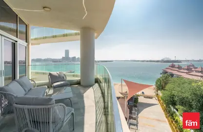 Balcony image for: Apartment - 2 Bedrooms - 3 Bathrooms for sale in MINA by Azizi - Palm Jumeirah - Dubai, Image 1