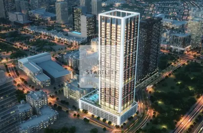 شقة - 1 حمام للبيع في بن غاطي أبيكس - الضاحية 10 - قرية جميرا الدائرية - دبي