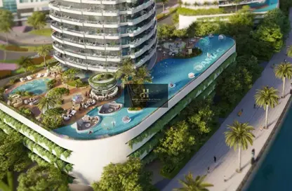 Outdoor Building image for: Apartment - 2 Bedrooms - 3 Bathrooms for sale in Canal Heights - Business Bay - Dubai, Image 1