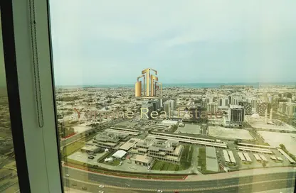 طابق كامل - استوديو - 2 حمامات للايجار في برج الموسى 2 - أبراج الموسى - شارع الشيخ زايد - دبي