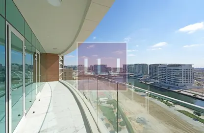 Balcony image for: Apartment - 1 Bedroom - 2 Bathrooms for rent in P2773 - Al Raha Beach - Abu Dhabi, Image 1