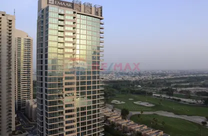 Outdoor Building image for: Apartment - 1 Bedroom - 2 Bathrooms for rent in Golf Tower 1 - Golf Towers - The Views - Dubai, Image 1
