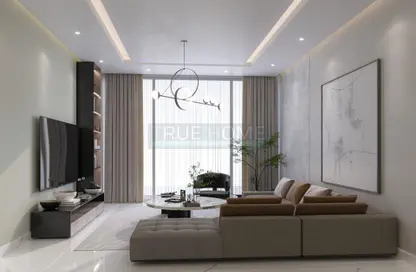 Living Room image for: Apartment - 3 Bedrooms - 4 Bathrooms for sale in Al Mamzar - Sharjah - Sharjah, Image 1