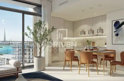 Kitchen image for: Apartment - 2 Bedrooms - 2 Bathrooms for sale in The Cove II Building 4 - The Cove ll - Dubai Creek Harbour (The Lagoons) - Dubai, Image 1