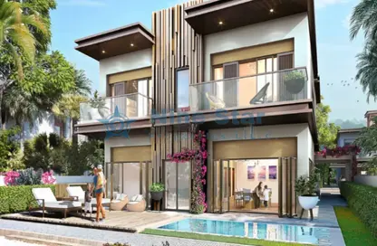 Townhouse - 4 Bedrooms - 5 Bathrooms for sale in Nice - Damac Lagoons - Dubai