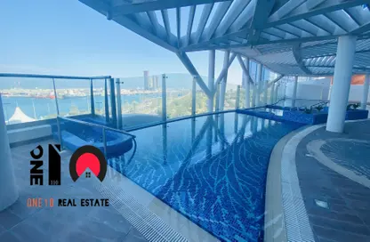 Pool image for: Apartment - 1 Bedroom - 2 Bathrooms for rent in Corniche Road - Abu Dhabi, Image 1