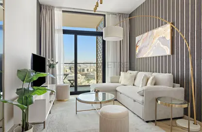 Apartment - 1 Bedroom - 1 Bathroom for rent in Binghatti Emerald - Jumeirah Village Circle - Dubai