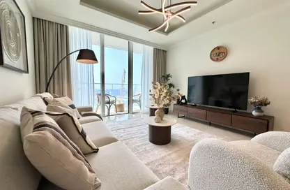 Apartment - 1 Bedroom - 2 Bathrooms for rent in Palace Beach Residence - EMAAR Beachfront - Dubai Harbour - Dubai