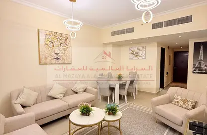 Apartment - 1 Bedroom - 2 Bathrooms for rent in Riviera Tower - Al Khan Corniche - Al Khan - Sharjah