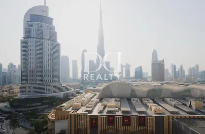 شقة - غرفة نوم - 2 حمامات للايجار في العنوان رزيدنس فاونتن فيوز 1 - العنوان رزيدنس فاونتن فيوز - دبي وسط المدينة - دبي