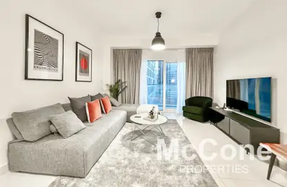Apartment - 1 Bedroom - 2 Bathrooms for rent in Damac Heights - Dubai Marina - Dubai