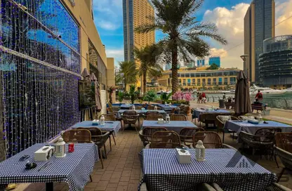 Shop - Studio - 1 Bathroom for rent in Bay Central West - Bay Central - Dubai Marina - Dubai