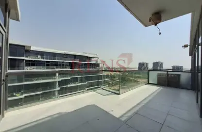 Balcony image for: Apartment - 2 Bedrooms - 2 Bathrooms for rent in Golf Horizon Tower A - Golf Horizon - DAMAC Hills - Dubai, Image 1