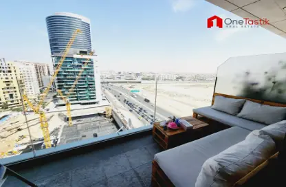صورة لـ شرفة شقة - 2 غرف نوم - 3 حمامات للبيع في برج تيكوم 1 - برجي تيكوم - برشا هايتس (تيكوم) - دبي ، صورة رقم 1