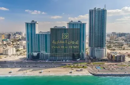 شقة - 2 غرف نوم - 3 حمامات للبيع في مساكن كورنيش عجمان - طريق كورنيش عجمان - عجمان