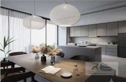 Dining Room image for: Apartment - 1 Bedroom - 2 Bathrooms for sale in The Boulevard 1 - Aljada - Sharjah, Image 1