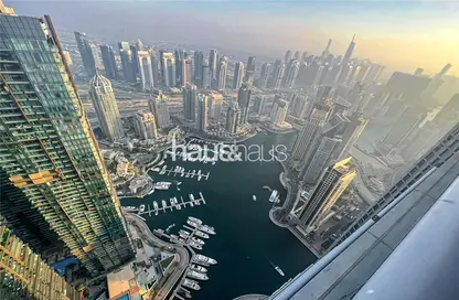 Apartment - 3 Bedrooms - 3 Bathrooms for rent in Damac Heights - Dubai Marina - Dubai